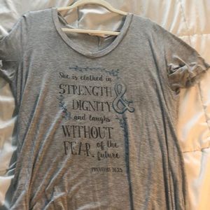 Altard State v neck tee bible verse - super comfy!